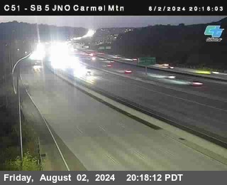 SB 5 at Carmel Mountain Rd.