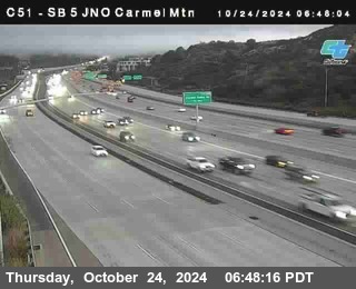 SB 5 at Carmel Mountain Rd.