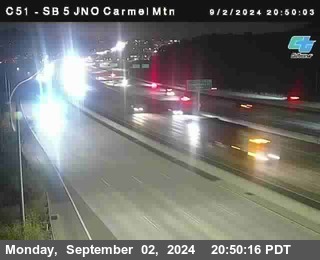 SB 5 at Carmel Mountain Rd.