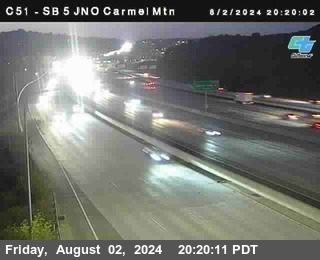 SB 5 at Carmel Mountain Rd.