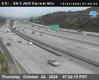 SB 5 at Carmel Mountain Rd.