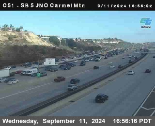 SB 5 at Carmel Mountain Rd.