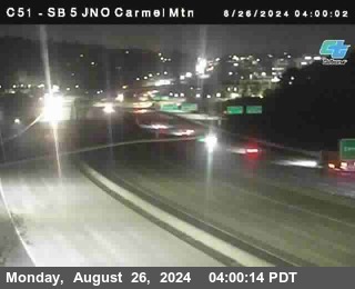 SB 5 at Carmel Mountain Rd.