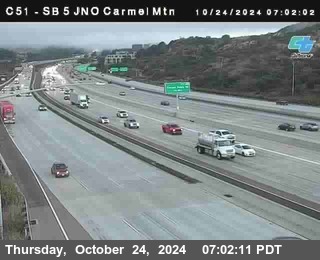 SB 5 at Carmel Mountain Rd.