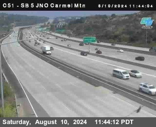 SB 5 at Carmel Mountain Rd.