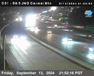 SB 5 at Carmel Mountain Rd.