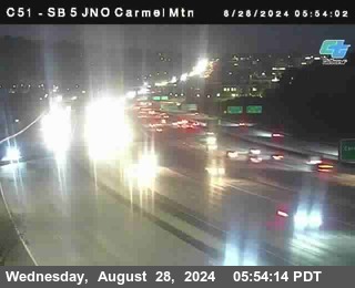 SB 5 at Carmel Mountain Rd.