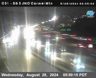 SB 5 at Carmel Mountain Rd.