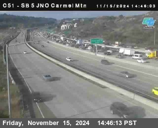 SB 5 at Carmel Mountain Rd.