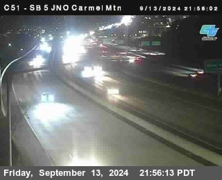 SB 5 at Carmel Mountain Rd.