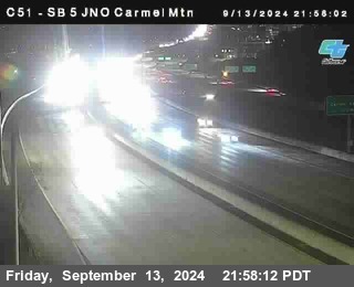 SB 5 at Carmel Mountain Rd.