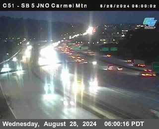 SB 5 at Carmel Mountain Rd.