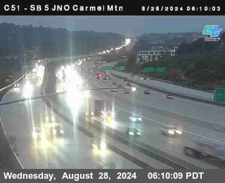 SB 5 at Carmel Mountain Rd.