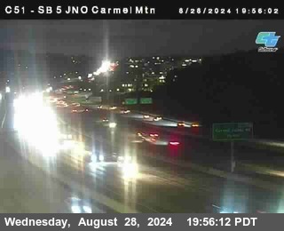 SB 5 at Carmel Mountain Rd.