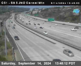 SB 5 at Carmel Mountain Rd.