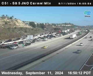 SB 5 at Carmel Mountain Rd.