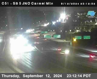 SB 5 at Carmel Mountain Rd.