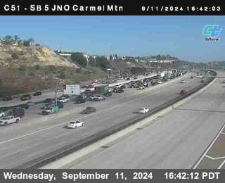 SB 5 at Carmel Mountain Rd.