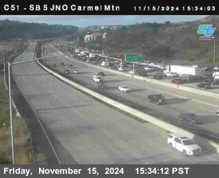 SB 5 at Carmel Mountain Rd.