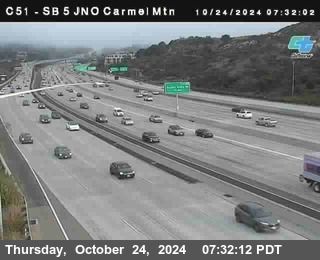 SB 5 at Carmel Mountain Rd.