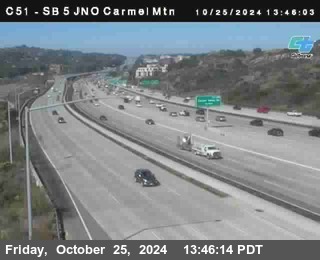 SB 5 at Carmel Mountain Rd.