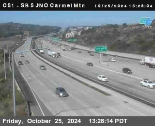 SB 5 at Carmel Mountain Rd.