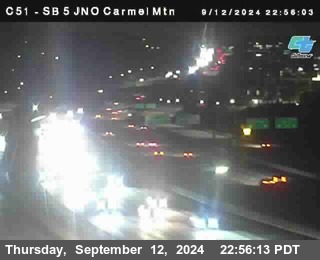 SB 5 at Carmel Mountain Rd.