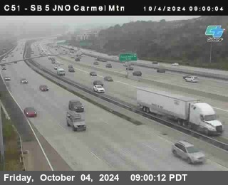 SB 5 at Carmel Mountain Rd.