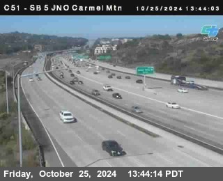 SB 5 at Carmel Mountain Rd.