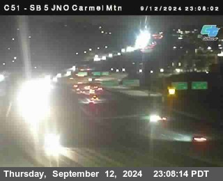 SB 5 at Carmel Mountain Rd.