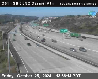 SB 5 at Carmel Mountain Rd.