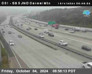 SB 5 at Carmel Mountain Rd.