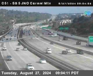 SB 5 at Carmel Mountain Rd.