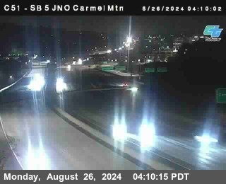 SB 5 at Carmel Mountain Rd.