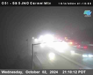 SB 5 at Carmel Mountain Rd.