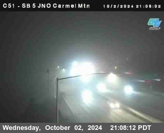 SB 5 at Carmel Mountain Rd.