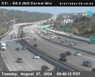 SB 5 at Carmel Mountain Rd.