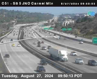 SB 5 at Carmel Mountain Rd.