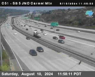 SB 5 at Carmel Mountain Rd.