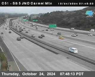 SB 5 at Carmel Mountain Rd.