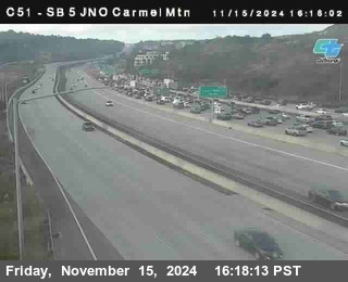 SB 5 at Carmel Mountain Rd.