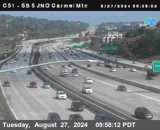 SB 5 at Carmel Mountain Rd.