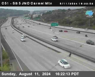 SB 5 at Carmel Mountain Rd.