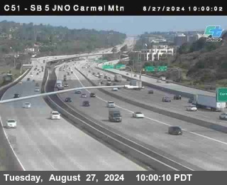 SB 5 at Carmel Mountain Rd.