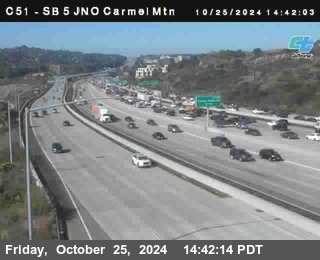 SB 5 at Carmel Mountain Rd.