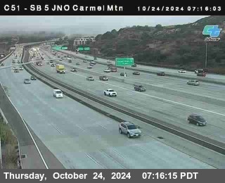 SB 5 at Carmel Mountain Rd.