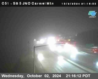 SB 5 at Carmel Mountain Rd.