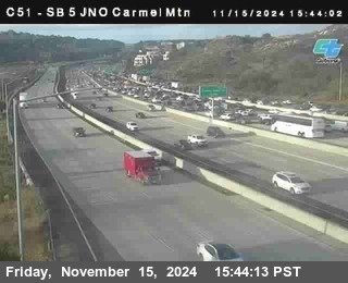 SB 5 at Carmel Mountain Rd.