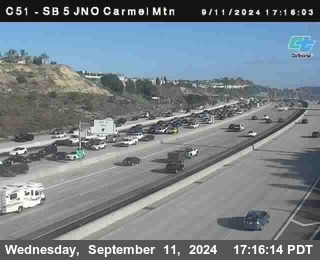 SB 5 at Carmel Mountain Rd.