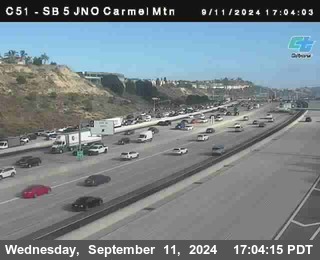 SB 5 at Carmel Mountain Rd.